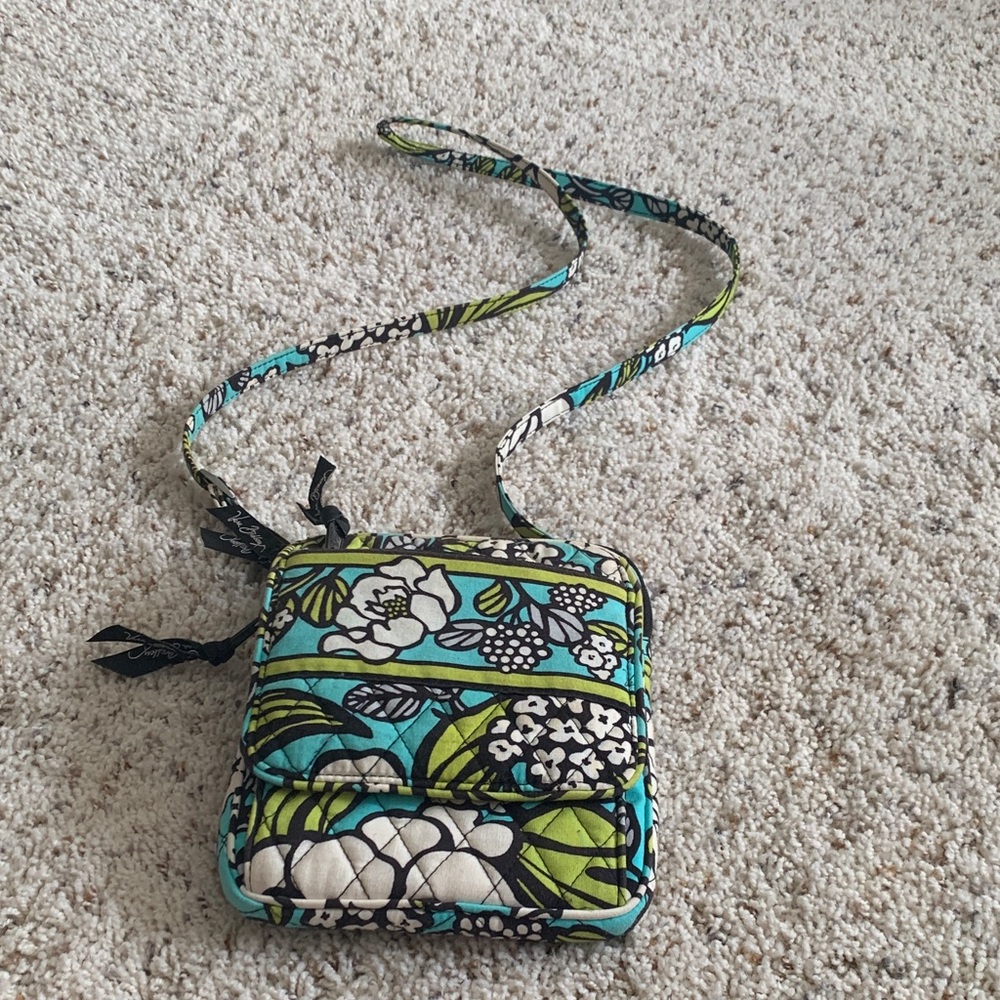 Vera Bradley Floral Crossbody Bag - Island Blooms
